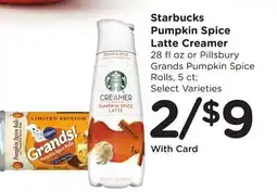 Ralphs Starbucks Pumpkin Spice Latte Creamer offer