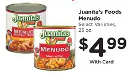Ralphs Juanita's Foods Menudo offer