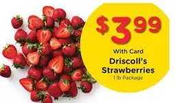 Ralphs Driscoll's Strawberries offer