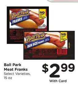 Ralphs Ball Park Meat Franks offer