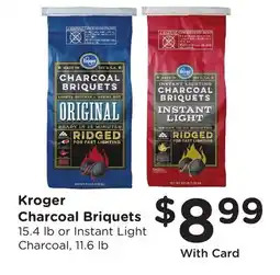 Ralphs Kroger Charcoal Briquets offer