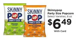 Ralphs Skinnypop Party Size Popcorn offer