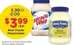 Ralphs Best Foods Mayonnaise offer