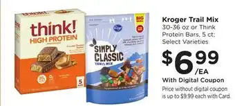Ralphs Kroger Trail Mix offer