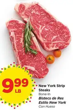 Food 4 Less New York Strip Steaks offer