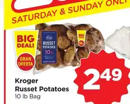 Food 4 Less Kroger Russet Potatoes offer