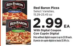 Food 4 Less Red Baron Pizza offer