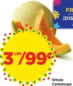 Food 4 Less Whole Cantaloupe offer