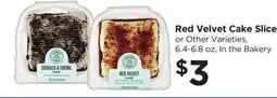 Food 4 Less Red Velvet Cake Slice offer