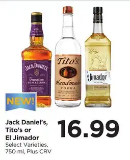 Food 4 Less Jack Daniel's, Tito's or El Jimador offer