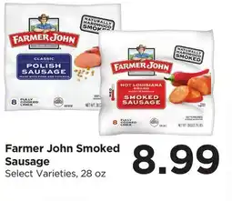 Food 4 Less Farmer John Smoked Sausage offer