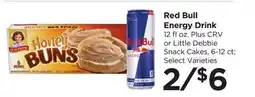 Food 4 Less Red Bull Energy Drink offer