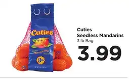 Food 4 Less Cuties Seedless Mandarins offer