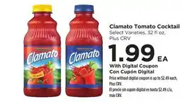Food 4 Less Clamato Tomato Cocktail offer