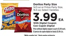 Food 4 Less Doritos Party Size offer