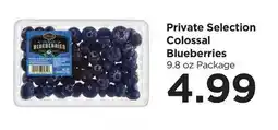 Food 4 Less Private Selection Colossal Blueberries offer