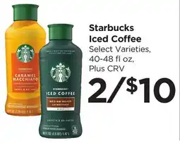 Food 4 Less Starbucks Iced Coffee offer