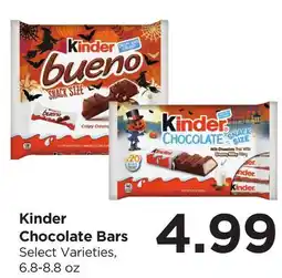 Food 4 Less Kinder Chocolate Bars offer