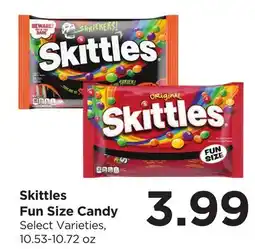 Food 4 Less Skittles Fun Size Candy offer