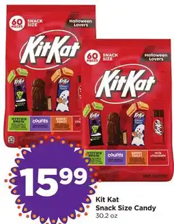 Food 4 Less Kit Kat Snack Size Candy offer