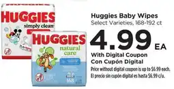 Food 4 Less Huggies Baby Wipes offer