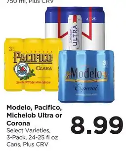 Food 4 Less Modelo, Pacifico, Michelob Ultra or Corona offer
