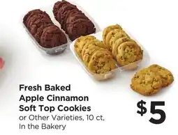 Food 4 Less Fresh Baked Apple Cinnamon Soft Top Cookies offer