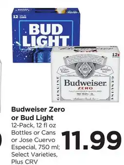 Food 4 Less Budweiser Zero or Bud Light offer