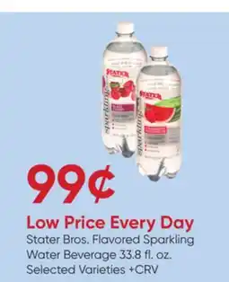 Stater Bros Stater Bros. Flavored Sparkling Water Beverage offer