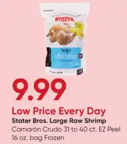 Stater Bros Stater Bros. Large Raw Shrimp offer