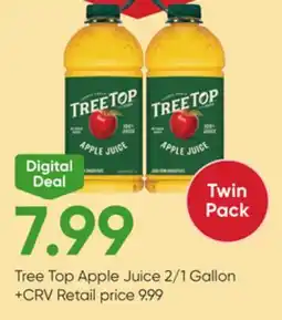 Stater Bros Tree Top Apple Juice offer