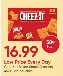 Stater Bros Cheez-It Baked Snack Crackers offer