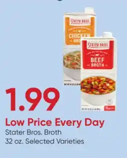 Stater Bros Stater Bros. Broth offer