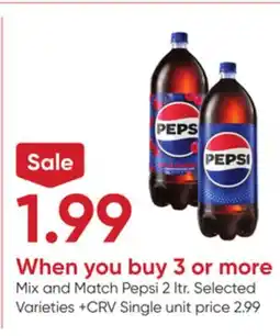 Stater Bros Pepsi offer
