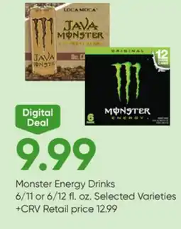 Stater Bros Monster Energy Drinks offer