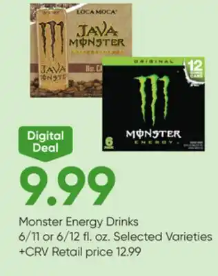 Stater Bros Monster Energy Drinks offer