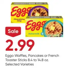 Stater Bros Eggo Waffles, Pancakes or French Toaster Sticks offer