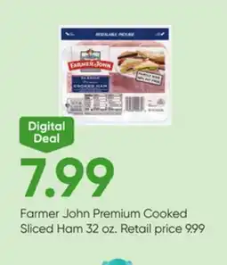 Stater Bros Farmer John Premium Cooked Sliced Ham offer