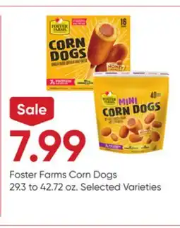 Stater Bros Foster Farms Corn Dogs offer