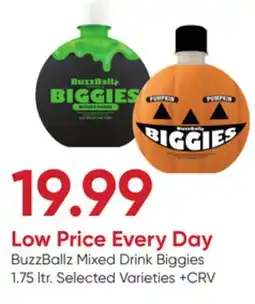 Stater Bros BuzzBallz Mixed Drink Biggies offer