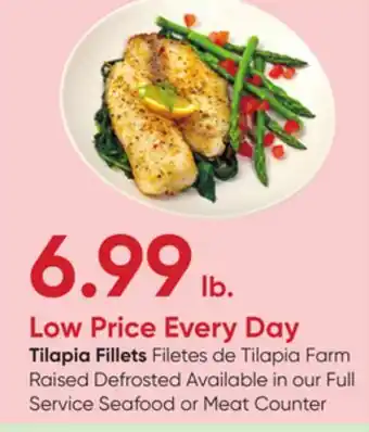 Stater Bros Tilapia Fillets offer