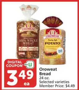 Albertsons Oroweat Bread offer
