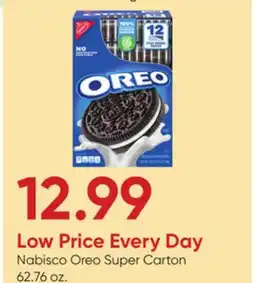 Stater Bros Nabisco Oreo Super Carton offer