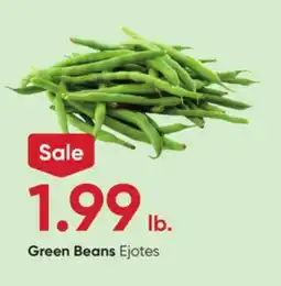 Stater Bros Green Beans offer