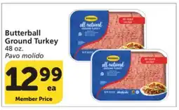 Albertsons Butterball Ground Turkey offer