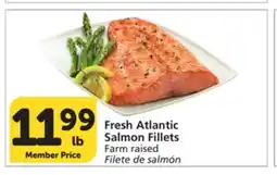 Albertsons Fresh Atlantic Salmon Fillets offer
