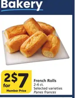 Vons French Rolls offer