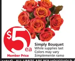 Vons Simply Bouquet offer
