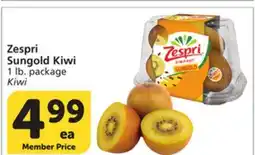 Vons Zespri Sungold Kiwi offer