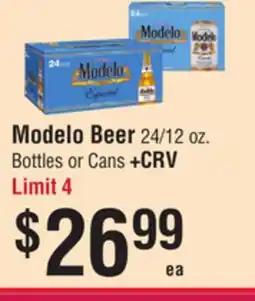 Smart & Final Modelo Beer offer